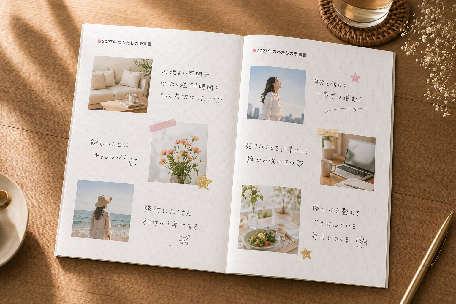 予言書の使用イメージ